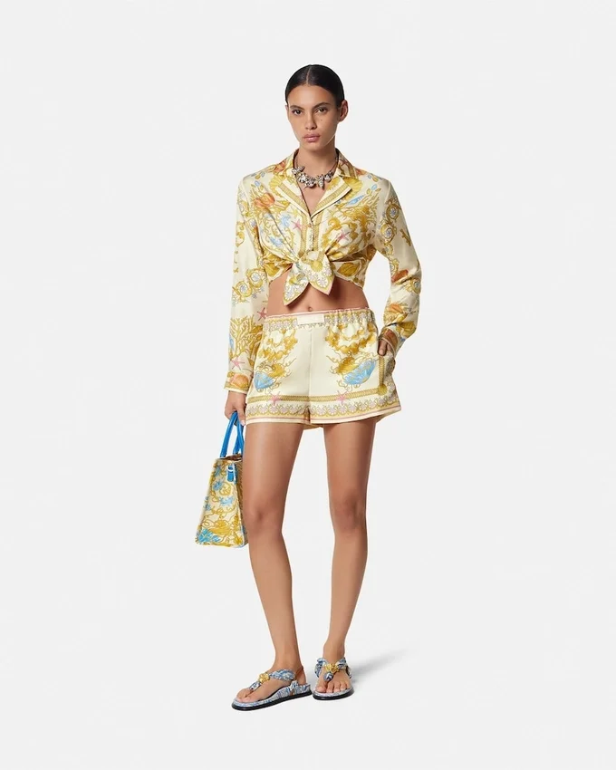 Short en soie Barocco Silk Short en soie Barocco Silk