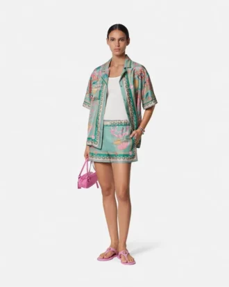 Short en soie Barocco Silk