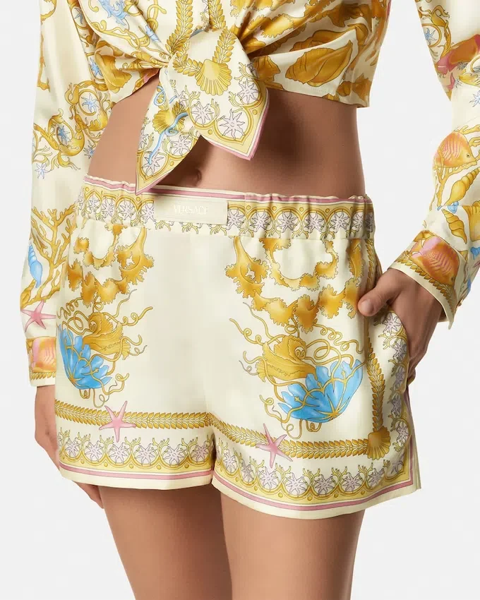 Short en soie Barocco Silk Short en soie Barocco Silk
