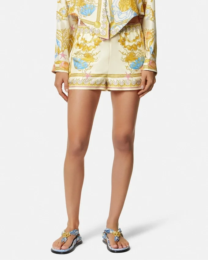 Short en soie Barocco Silk Short en soie Barocco Silk