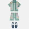 Short en soie Barocco Silk pour enfant