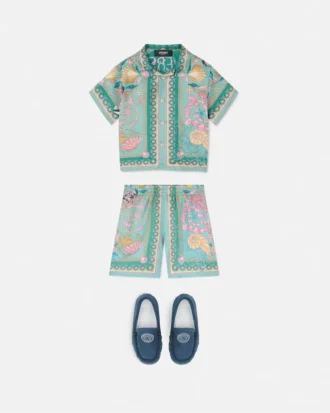 Short en soie Barocco Silk pour enfant