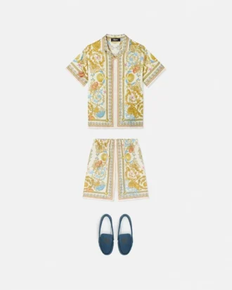 Short en soie Barocco Silk pour enfant