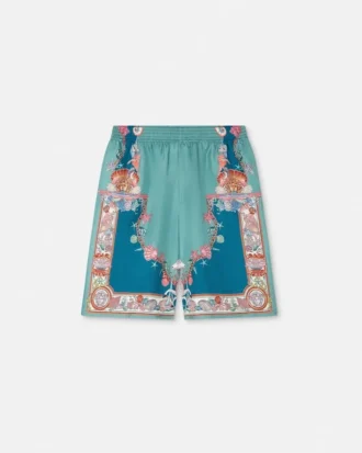 Short en soie Coral Theatre