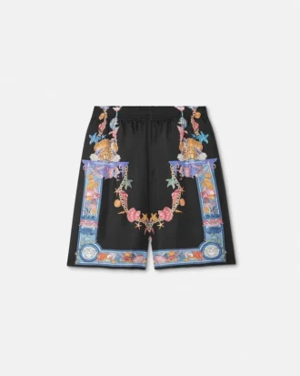 Short en soie Coral Theatre