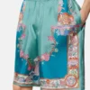 Short en soie Coral Theatre