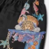 Short en soie Coral Theatre
