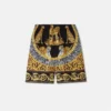 Short en soie Wild Cats