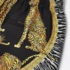Short en soie Wild Cats