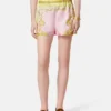Short en twill de soie imprimé Short en twill de soie imprimé