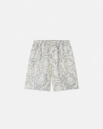 Short en twill de soie imprimé pour enfant