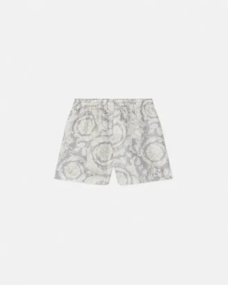 Short en twill de soie imprimé pour enfant