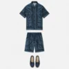 Short en twill de soie imprimé pour enfant Short en twill de soie imprimé pour enfant