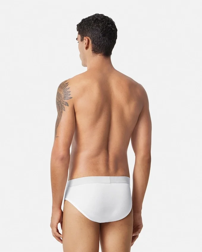 Slip côtelé en coton Slip côtelé en coton