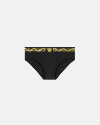 Slip en jersey de coton imprimé