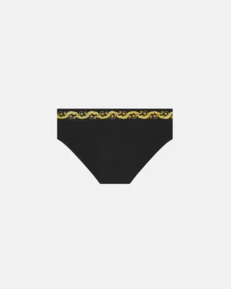 Slip en jersey de coton imprimé