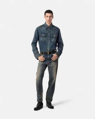 Surchemise en denim