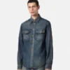 Surchemise en denim