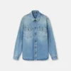 Surchemise en denim embellie Surchemise en denim embellie