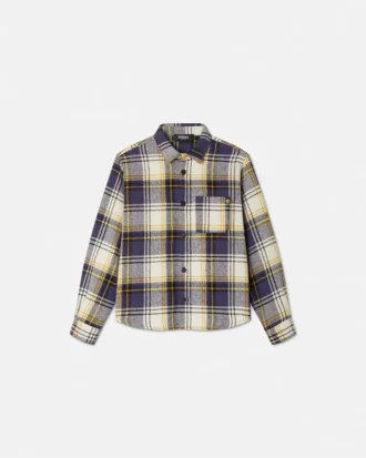 Surchemise pour enfant en tartan Versace Milano