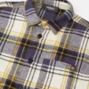 Surchemise pour enfant en tartan Versace Milano
