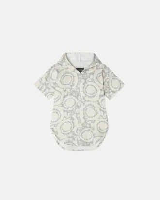 Sweat à capuche imprimé en coton pour enfants