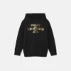 Sweat à capuche imprimé en jersey de coton pour enfant Sweat à capuche imprimé en jersey de coton pour enfant