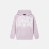Sweat à capuche imprimé en jersey de coton pour enfant Sweat à capuche imprimé en jersey de coton pour enfant