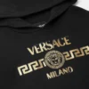 Sweat à capuche imprimé en jersey de coton pour enfant Sweat à capuche imprimé en jersey de coton pour enfant
