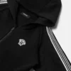 Sweat à capuche zippé en jersey de coton brodé pour enfant Sweat à capuche zippé en jersey de coton brodé pour enfant