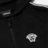 Sweat à capuche zippé en jersey de coton brodé pour enfant Sweat à capuche zippé en jersey de coton brodé pour enfant