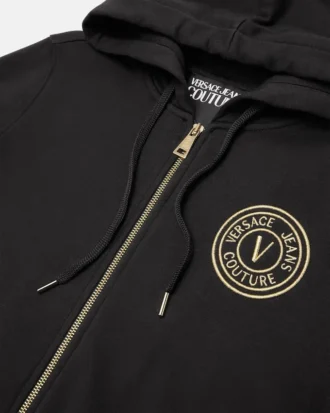 Sweat à capuche zippé V-Emblem