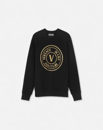 Sweat-shirt ample V-Emblem