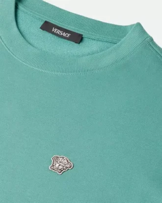 Sweat-shirt brodé Medusa