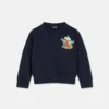 Sweat-shirt en jersey de coton brodé pour enfant Sweat-shirt en jersey de coton brodé pour enfant