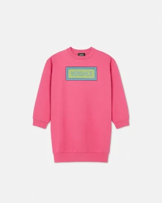 Sweat-shirt en jersey de coton brodé pour enfant