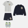 Sweat-shirt en jersey de coton brodé pour enfant Sweat-shirt en jersey de coton brodé pour enfant