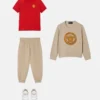 Polo imprimé en coton piqué pour enfant