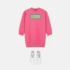 Sweat-shirt en jersey de coton brodé pour enfant Sweat-shirt en jersey de coton brodé pour enfant