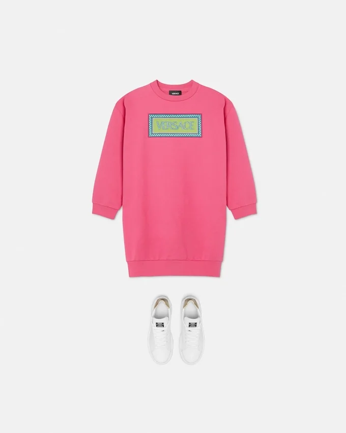 Sweat-shirt en jersey de coton brodé pour enfant Sweat-shirt en jersey de coton brodé pour enfant