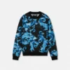 Sweat-shirt en jersey de coton imprimé Sweat-shirt en jersey de coton imprimé