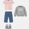 Sweat-shirt en jersey de coton imprimé pour bébé Sweat-shirt en jersey de coton imprimé pour bébé