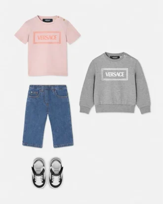 Sweat-shirt en jersey de coton imprimé pour bébé