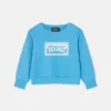 Sweat-shirt imprimé en jersey de coton pour enfant Sweat-shirt imprimé en jersey de coton pour enfant