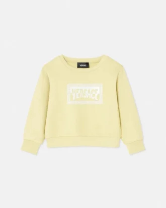 Sweat-shirt imprimé en jersey de coton pour enfant