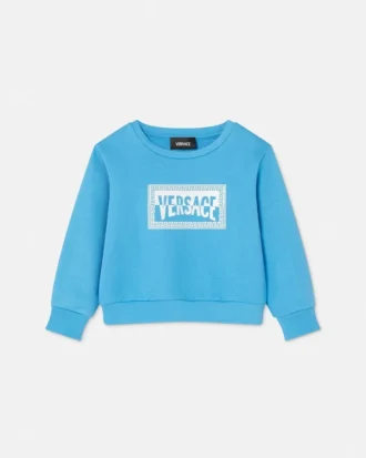 Sweat-shirt imprimé en jersey de coton pour enfant