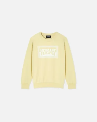 Sweat-shirt imprimé en jersey de coton pour enfant