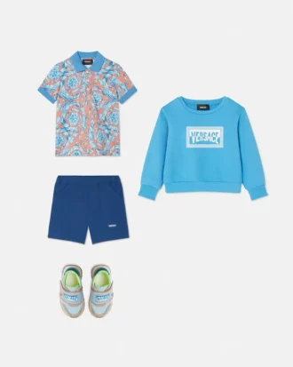 Sweat-shirt imprimé en jersey de coton pour enfant