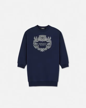 Sweat-shirt Versace Milano Kids en cristal