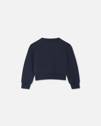 Sweat-shirt Versace Milano Kids à paillettes